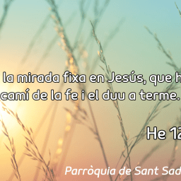 FRASE DEL DIUMENGE, PREGÀRIA I FULL DOMINICAL de Diumenge 17 d’agost de 2025