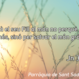 FRASE DEL DIUMENGE, PREGÀRIA I FULL DOMINICAL de Diumenge 14 de setembre de 2025