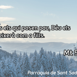 FRASE DEL DIUMENGE I PREGÀRIA de Diumenge 1 de Febrer de 2026