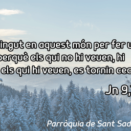 FRASE DEL DIUMENGE I PREGÀRIA de Diumenge 15 de Març de 2026