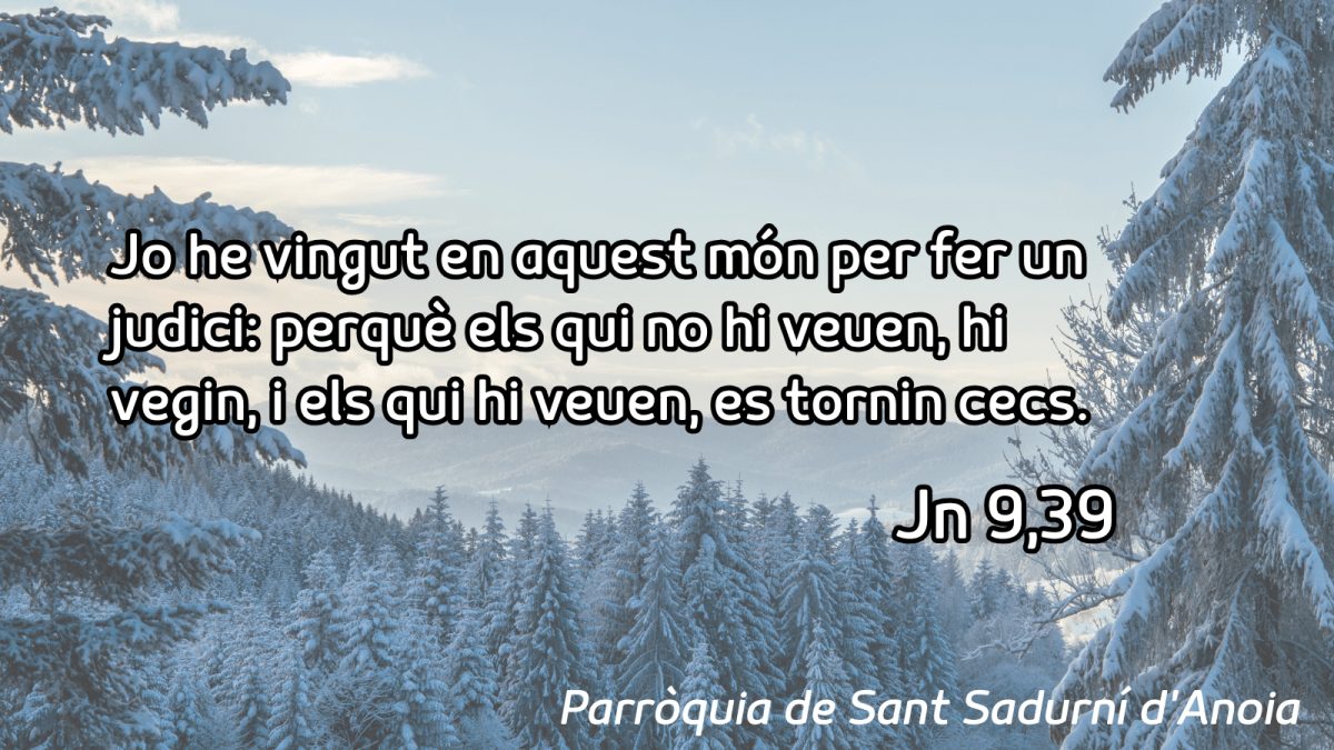 FRASE DEL DIUMENGE I PREGÀRIA de Diumenge 15 de Març de 2026