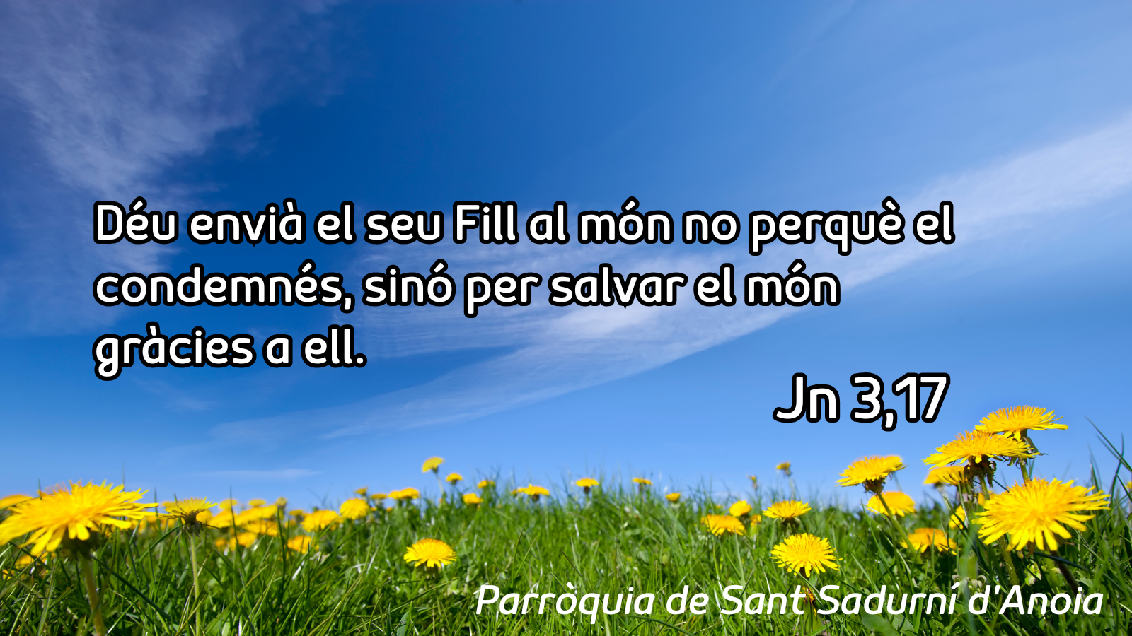 FRASE DEL DIUMENGE I PREGÀRIA de Diumenge 31 de maig de 2026