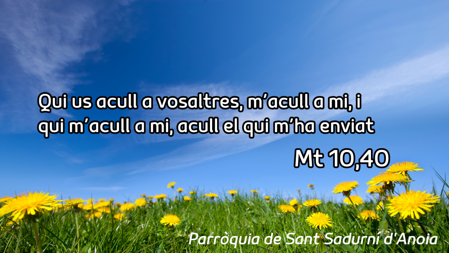 FRASE DEL DIUMENGE I PREGÀRIA de Diumenge 28 de juny de 2026